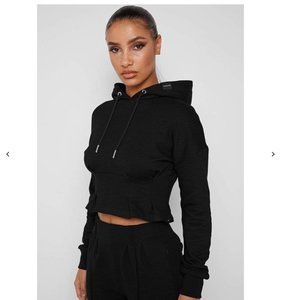 NWT - PAPERBAG WAIST HOODIE